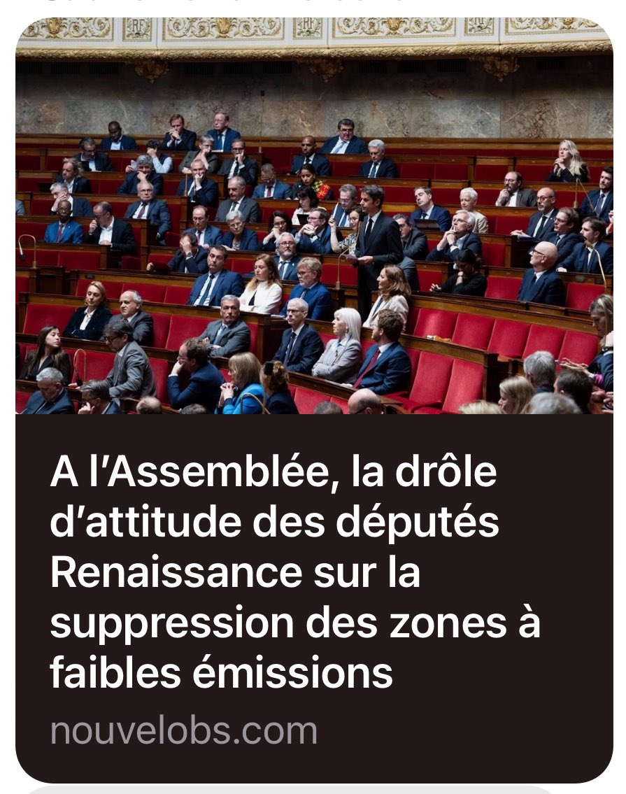 Les macronistes s’apprêtent à trahir le peuple français pour imposer les ZFE