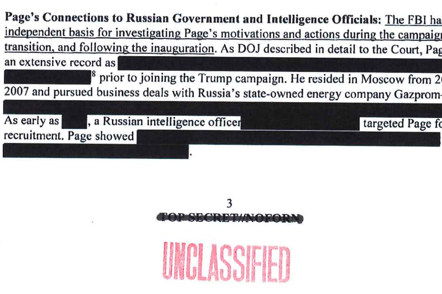 Des documents déclassifiés révèlent une manipulation de Hillary Clinton pour discréditer Trump en 2016