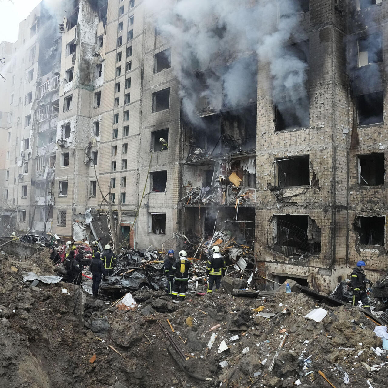 Bombardements russes sur Kiev : le chaos et la honte de l’Ukraine