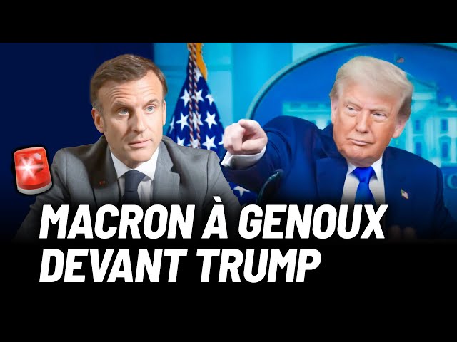 Macron : La France à genoux sous la domination mondiale
