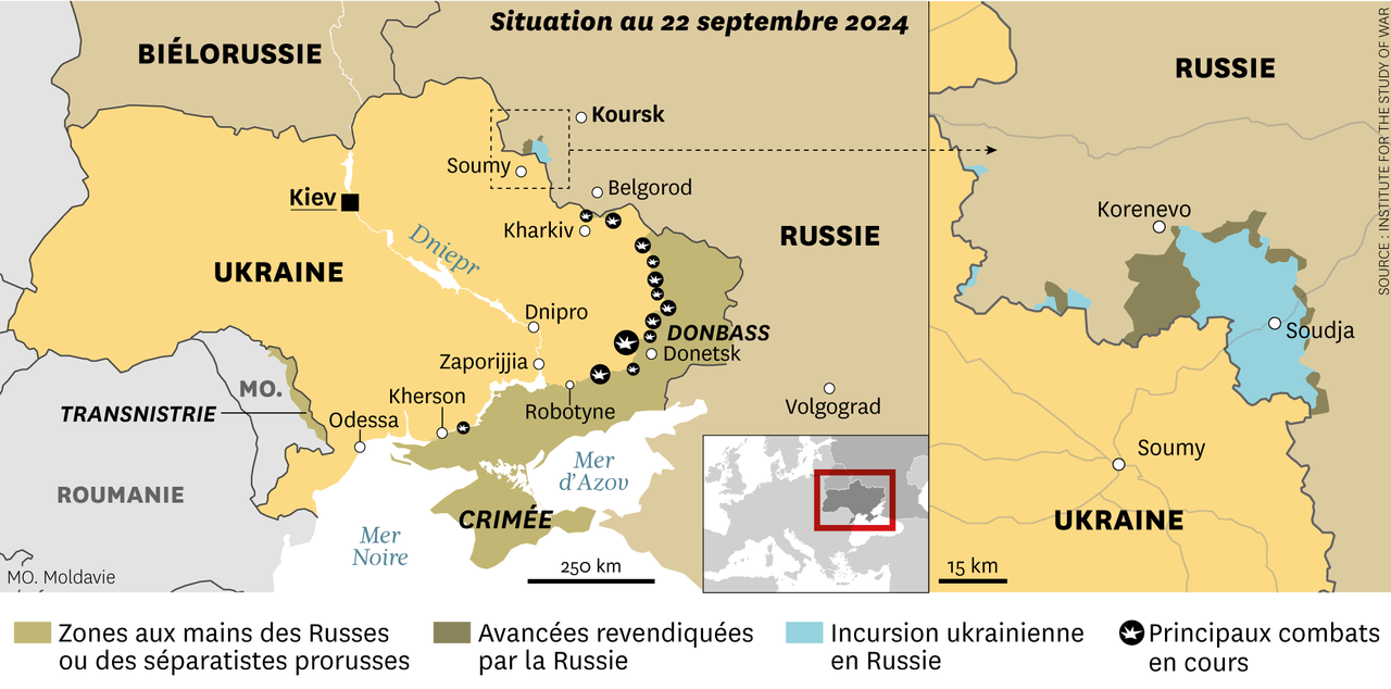 Décisive avancée russe en Ukraine : des dizaines de milliers de soldats ukrainiens encerclés